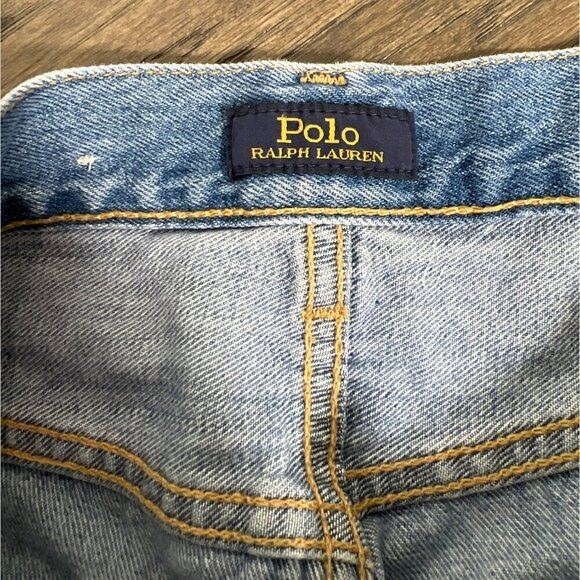 POLO RALPH LAUREN Women's Avery Boyfriend Jeans Paint Splatter Sz 29 EUC - Picture 5 of 7